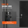 200-Key Cabinet, Key Lock Box with Adjustable Racks, Security Key Storage Box Steel