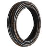 Hydraulic Hose 1/2 inch x 100 ft, Coiled Hydraulic Hose 4000 PSI, Rubber Hydraulic Hose with 2 High-Tensile Steel Wire Braid