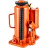 Air Hydraulic Bottle Jack, 12 Ton/26455 lbs Pneumatic Hydraulic Bottle Jack with 10.43''-19.88'' Lifting Range & Manual Hand Pump, for Pickup, Truck