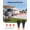 30 Amp 100 Feet RV Extension Cord, 125V 2500W, Heavy Duty 10/3 Gauge STW RV Power Cord, NEMA TT-30P to NEMA TT-30R, with Power Indicator