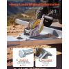 Boat Winch, 1600 lbs Hand Winch, Heavy Duty Manual Rope Crank with 32.8ft Steel Wire, Portable Two-Way Ratchet, Anti-Slip Handle