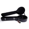 [Replace 48950444]5-String 6-String Microgroove Pattern Leather Wood Banjos Case Black