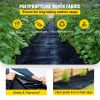 Weed Barrier Landscape Fabric, 6 x 250 ft, 4.1 Oz Premium Woven Ground Cover, Heavy Duty PP Material & Easy Setup, Weed Control for Outdoor Garden