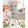 French Fry Cutter, 3/8" Blade Commercial Vegetable Chopper, Lever-Action Vegetable Dicer with Ergonomic Handle