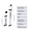 Drywall Stilts, 24''-40'' Adjustable Aluminum Tool Stilts with Protective Knee Pads, Durable and Non-slip Work Stilts for Sheetrock Painting, Walking