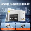 15L Ultrasonic Cleaner with Heater Timer & Basket, Professional Digital Sonic Cavitation Machine, 360W Cleaning Machine for Lab Tools, Metal Parts
