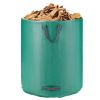 3-Pack 72 Gallon Reusable Yard Waste Bag, Large Lawn Garden Bags, Heavy Duty Collapsible Garden Leaf Trash Container, Stand-Up Grass Clipping Bin