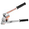 Pipe Tube Bender, 1/4", 3/8", 1/2" OD, 3 in 1 Manual Level Tube Bender, 180° Copper Aluminum Pipes Bending Tool for Automotive Repair