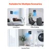 6 inch Through-The-Wall Ventilation Fan, 205 CFM Through Wall Exhaust Fan with AC Motor, Quiet Vent Easy Installation for Bathroom,Garage,Laundry Room